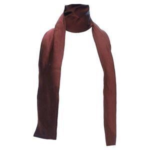 Lanvin silk frayed edge rectangular scarf